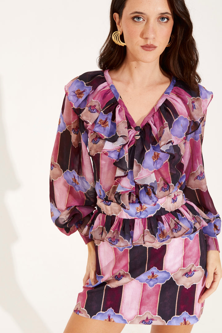 Blusa Elise  Tapestry