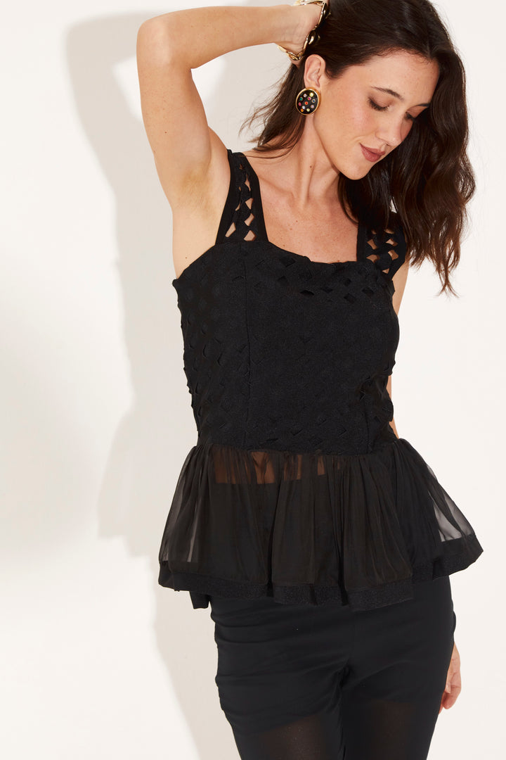 Total Look: Top Baletto e Calça Martina Black