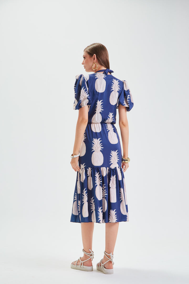 Vestido Auckland Pineapple Marinho