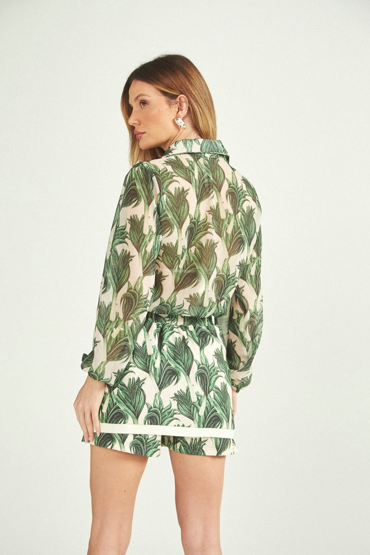 Short Saia Felipa Leek