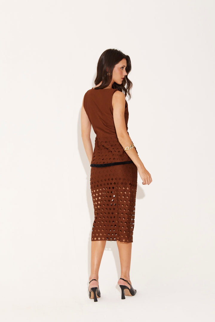 Total Look: Conjunto Charlote Coffee