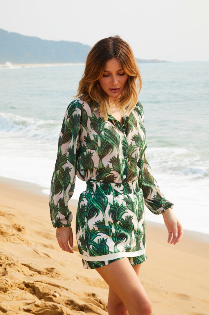 Short Saia Felipa Leek