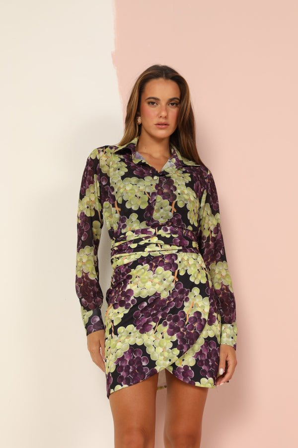 Camisa Classic Grapes