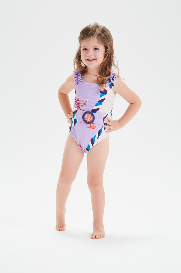 Maiô Infantil Malta Pop Lobster