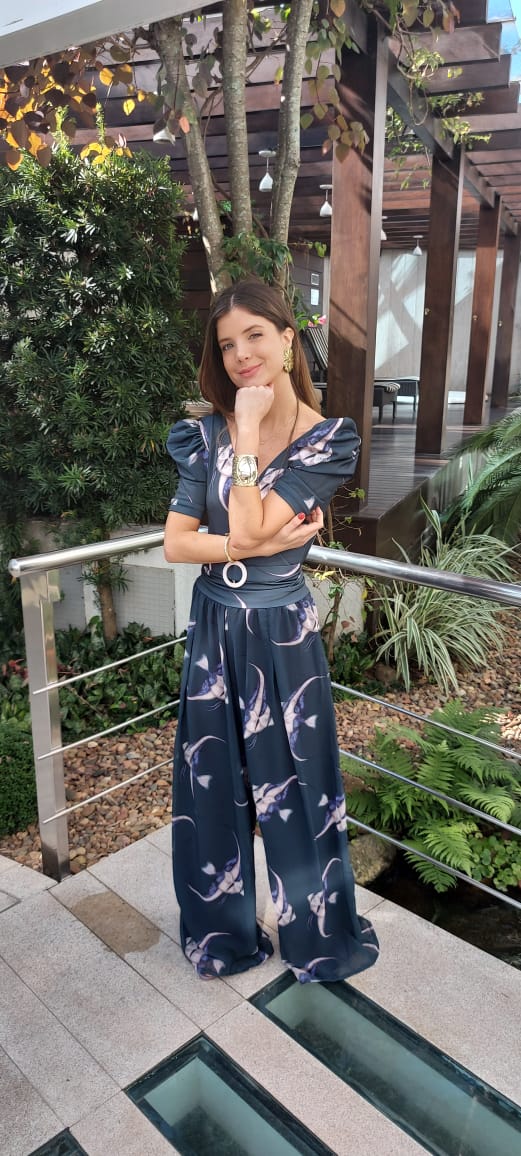 Calça Cabernet Angel Fish